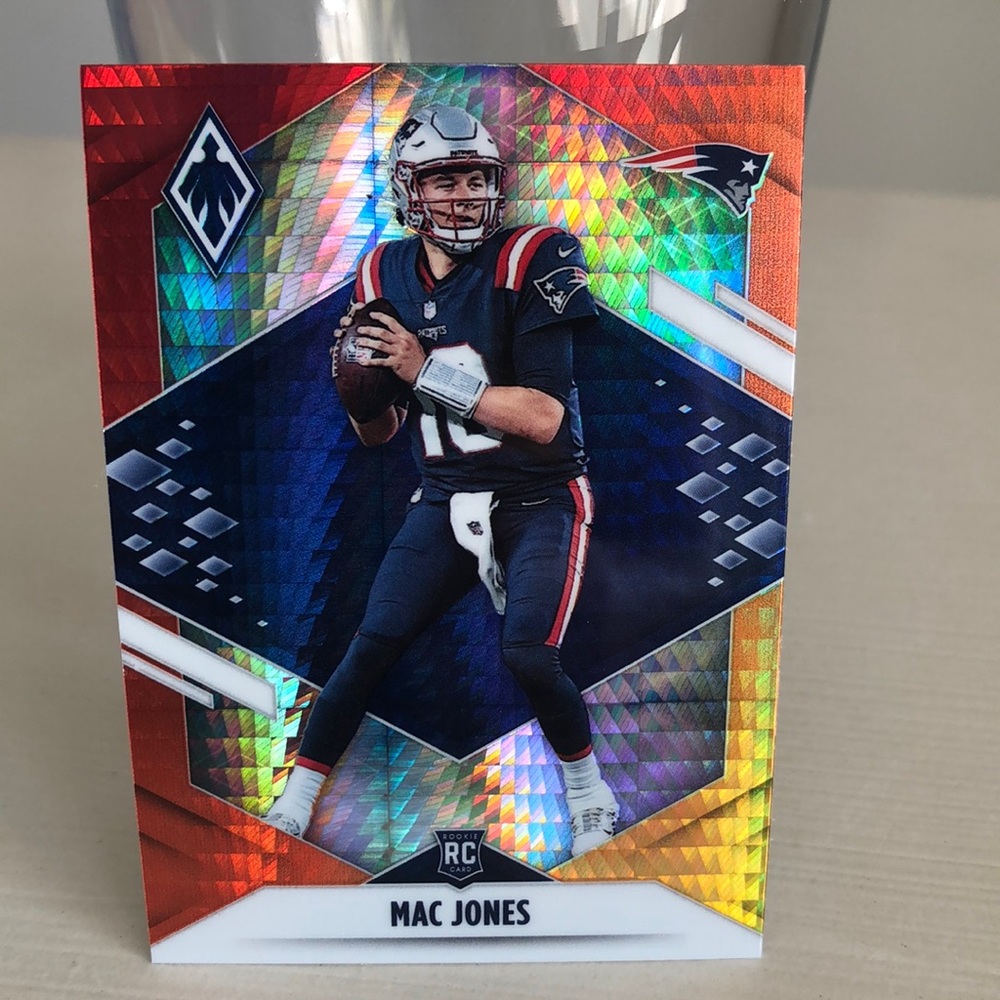 Mac Jones RC football card